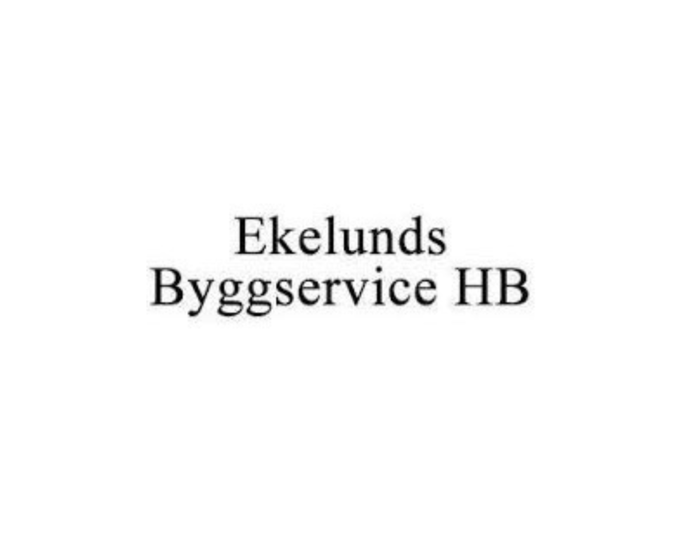 Ekelunds Byggservice
